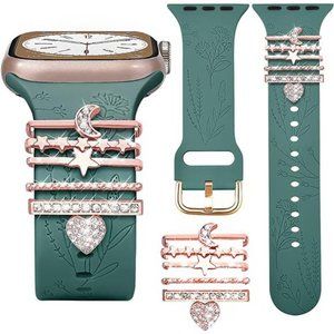NEW Luxury Apple Watch band with Charms